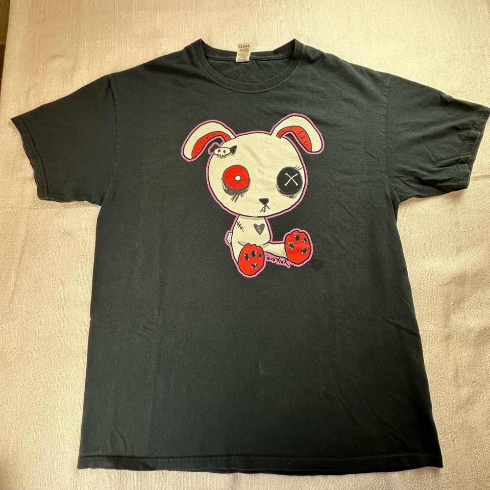 Fruit of the Loom Dark Gray HD Cotton T-Shirt - Picture 2 of 6